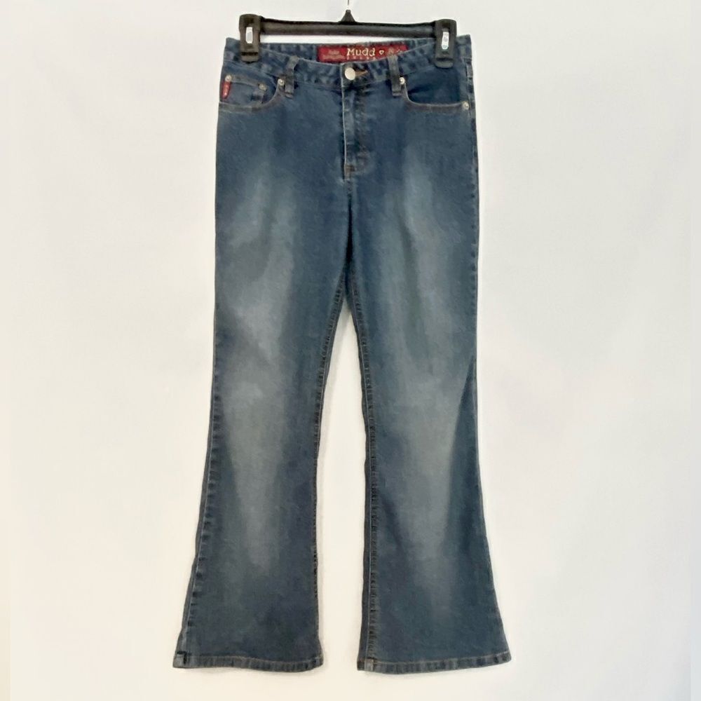 Vintage Mudd girls flare leg jeans size 12 Reg